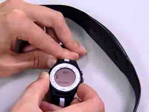 how to use suunto hr belt