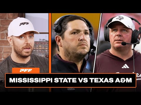 Mississippi State vs. Texas A&M Preview & Prediction | PFF College Football Show