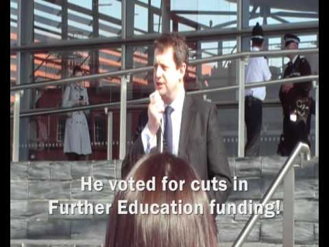Hyprocrite Plaid and Labour protesting