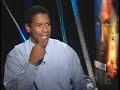 Denzel Washington Interviewed by Joe Leydon for \"Virtuosity\" Denzel Washington Interviewed by Joe Leydon for \"Virtuosity\"