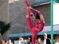 Mongolian contortionist in L.A.,\