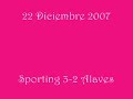 Sporting - Alaves 07/08