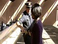 Shannon Sims shoots the taser