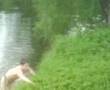 michael jumpin in river wansbeck naked