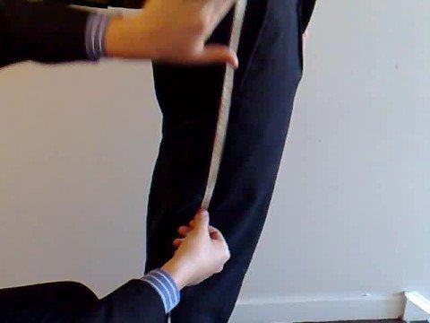 how to measure outside leg