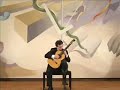 chilean guitarist carlos perez:1st prize winner of joaquin rodrigo competition 2006.
recorded at 