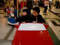 Playing Mercedes Kiddle Ride