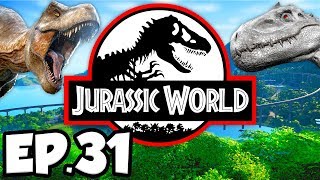 Jurassic World: Evolution Ep.31 - HURRICANE / TORNADO DESTROYS DINOSAURS PARK! (Gameplay Let's Play)