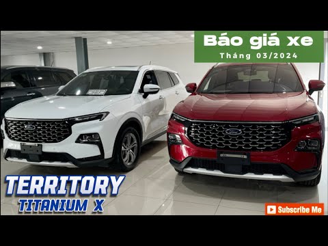Giá xe Ford Territory Titanium mới nhất 2024