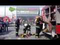 Pożar Targów Kielce HD