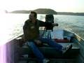 John Boat w/50hp Merc Jet on lake Wappapello