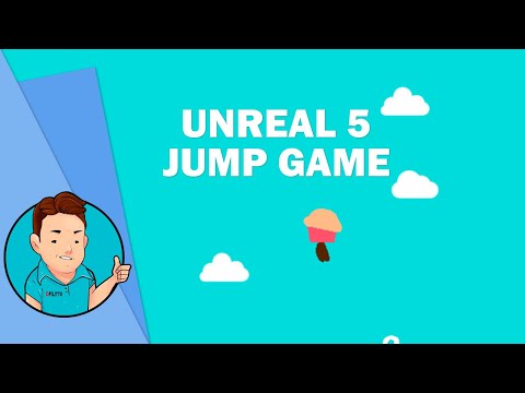 Unreal 5.0 - 29 Jump Game (Efeitos sonoros - fading out)