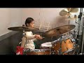 11-year-old Sara on drums,  awesome play!