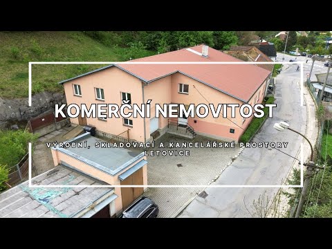 Video Prodej komerční nemovitosti, ul. U koupaliště, Letovice, okr. Blansko