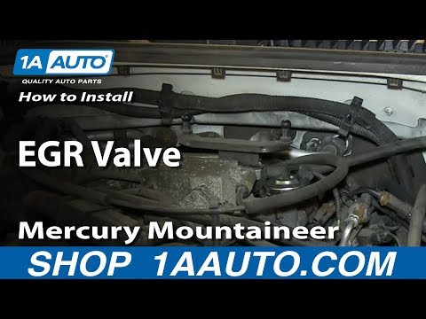 How To install Replace EGR Valve 4.6L 2001-03 Ford Explorer Mercury Mountaineer