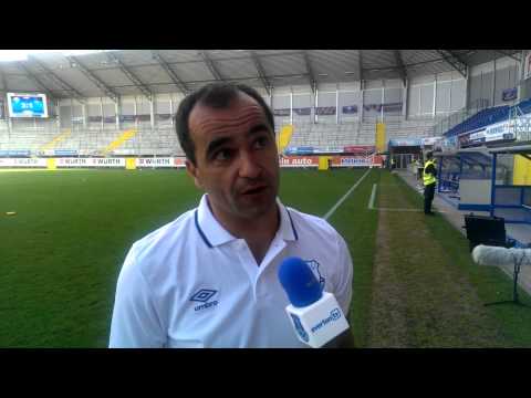 Roberto Martinez on Paderborn friendly Roberto Martinez on Paderborn friendly