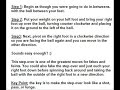 Soccer Moves - Step Over 180� Turns