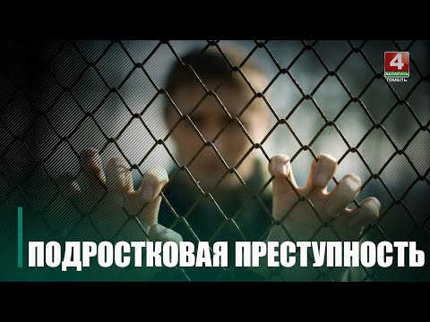 Подростковая преступность на Гомельщине выросла более чем на 7% видео