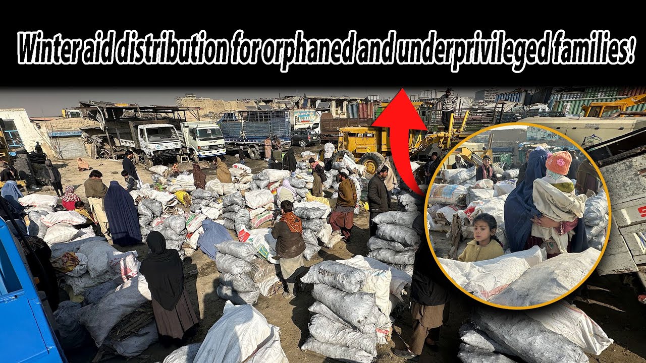 Winter aid distribution for orphaned and underprivileged families!