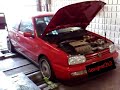 VR6 Syncro Leistungsprüfstand Dyno Golf VR6 Syncro Leistungsprüfstand Dyno Golf