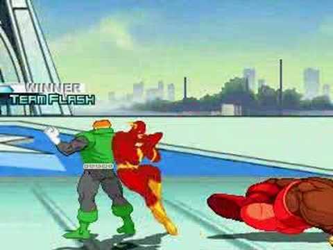 Green Lantern & Flash vs. Juggernaut
