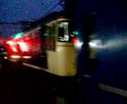 寝台急行銀河　京都発車
