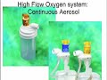 Aerosol: High Flow Oxygen System