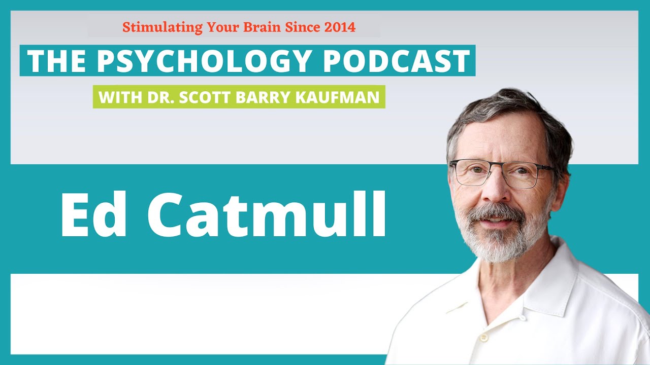 Ed Catmull | The Soul of Pixar – The Psychology Podcast