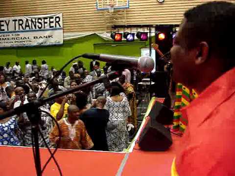 Nana Ampadu Performing at the Kwahuman Europe Easter.
