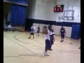 Greg Jr and his aau team mates playing a game in Alabama