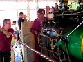 steam engine operator at work on gallopers steam engine operator at work on gallopers