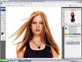 mudando a cor do cabelo - photoshop mudando a cor do cabelo - photoshop