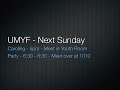 UMYF Weekly News - December 6 2007