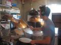 skyp on drums
