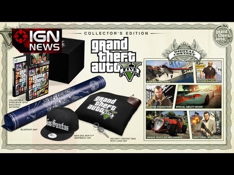 Grand Theft Auto V - A post on the Rockstar Newswire shows just what each one contains, as well as the pre-order bonuses for the game. Subscribe to IGN's channel for reviews, new...
