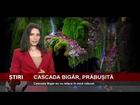 Cascada Bigăr, prăbușită din cauze naturale