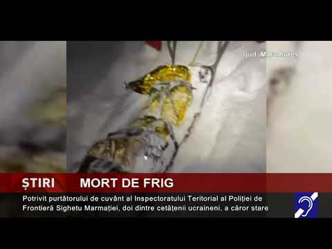 Mort de frig, în munții Maramureșului