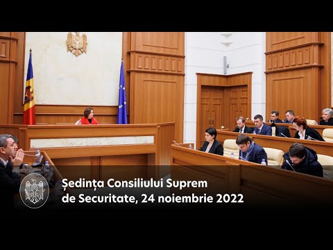 Consiliul Suprem de Securitate a examinat riscurile de securitate energetică în urma bombardării, de către Rusia, a infrastructurii energetice din Ucraina