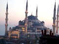 Evening prayer call in Istanbul