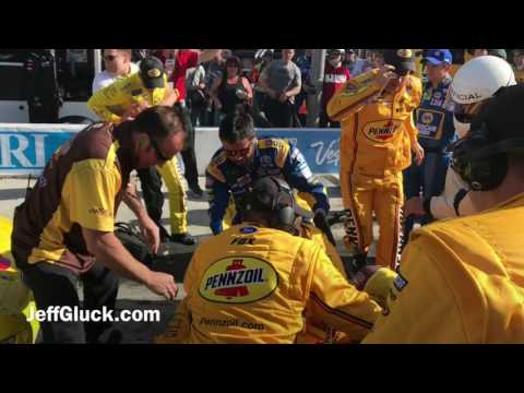 Kyle Busch & Joey Logano Brawl It Out In Las Vegas At Kobalt 400