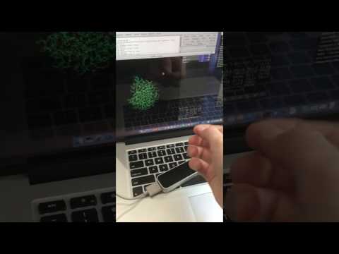 Compile LeapPython and Manipulate protein structure with Leap Motion ...