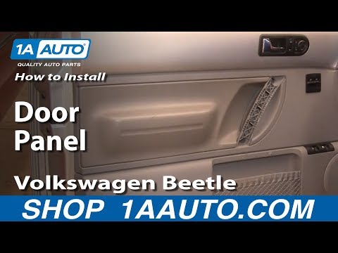 How To Install Door Panel Volkswagen Beetle 98-05 1AAuto.com