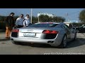 Silver Audi R8 Accelerate