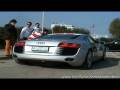 Silver Audi R8 Accelerate