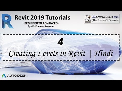 How to create levels in Revit | Hindi