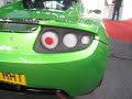 Tesla Roadster Sport en el Sal�n del Autom�vil de Barcelona 2011