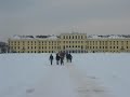 The Sch�nbrunn park with snow