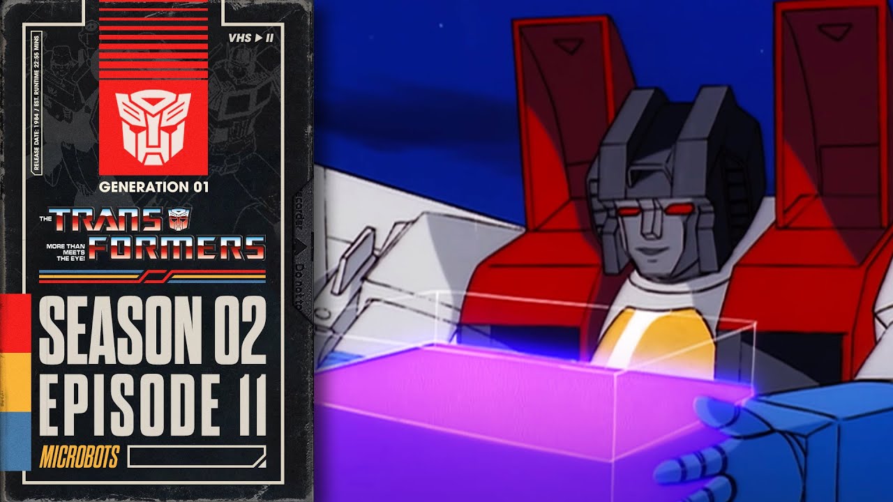 Microbots | Transformers: Generation 1 | Season 2 | E11 | Hasbro Pulse
