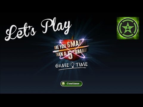 Lets Play - Are You Smarter Than a 5th Grader?