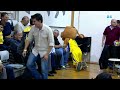 Mascot Dog Chases Real Cat Off Basketball Court During Game